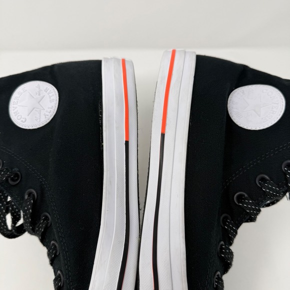 Converse Chuck Taylor All Star High Top Black Canvas Men's Shoes Size 10 - Picture 6 of 10